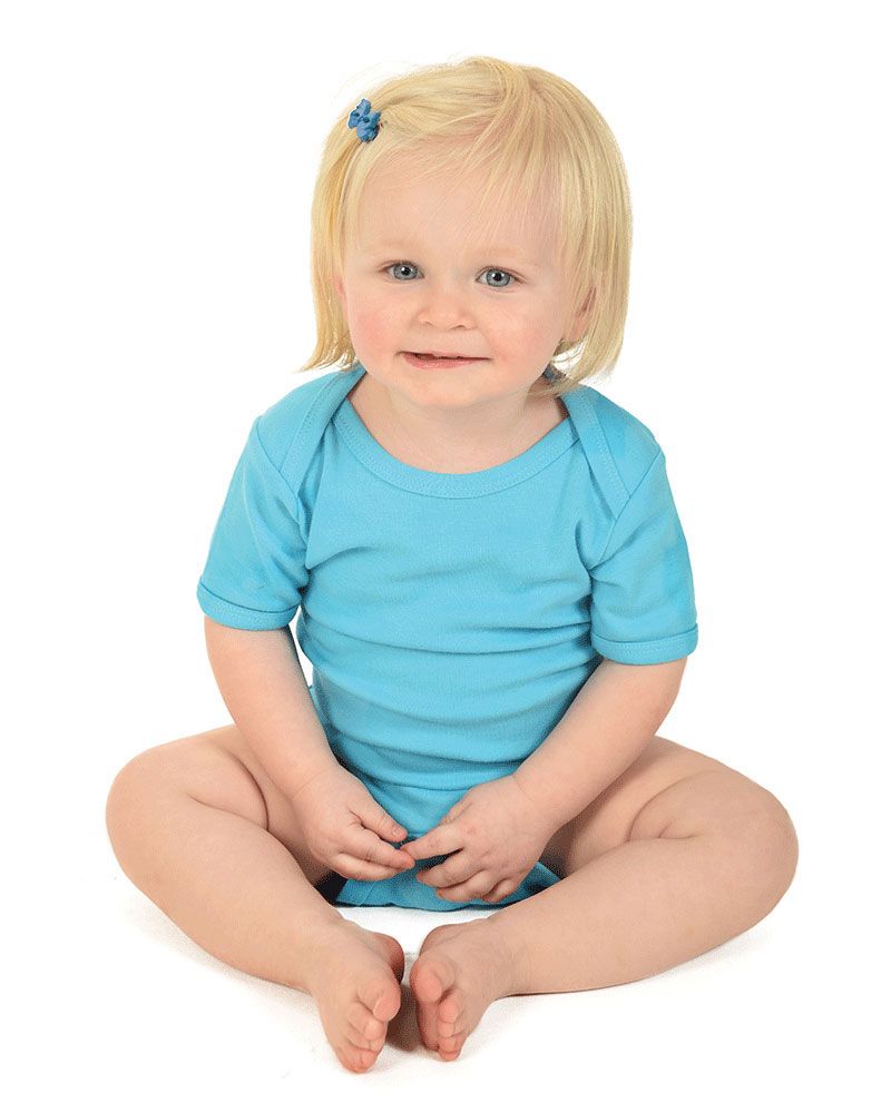 short sleeve bodysuit turquoise
