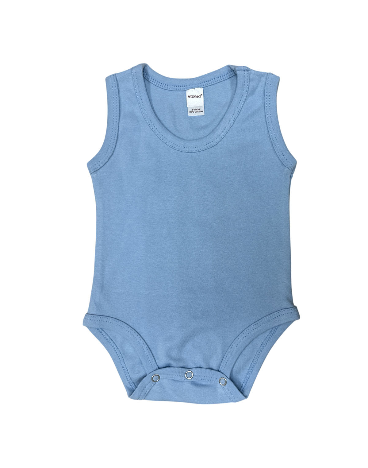 MONAG Infant Interlock Sleveless Bodysuit