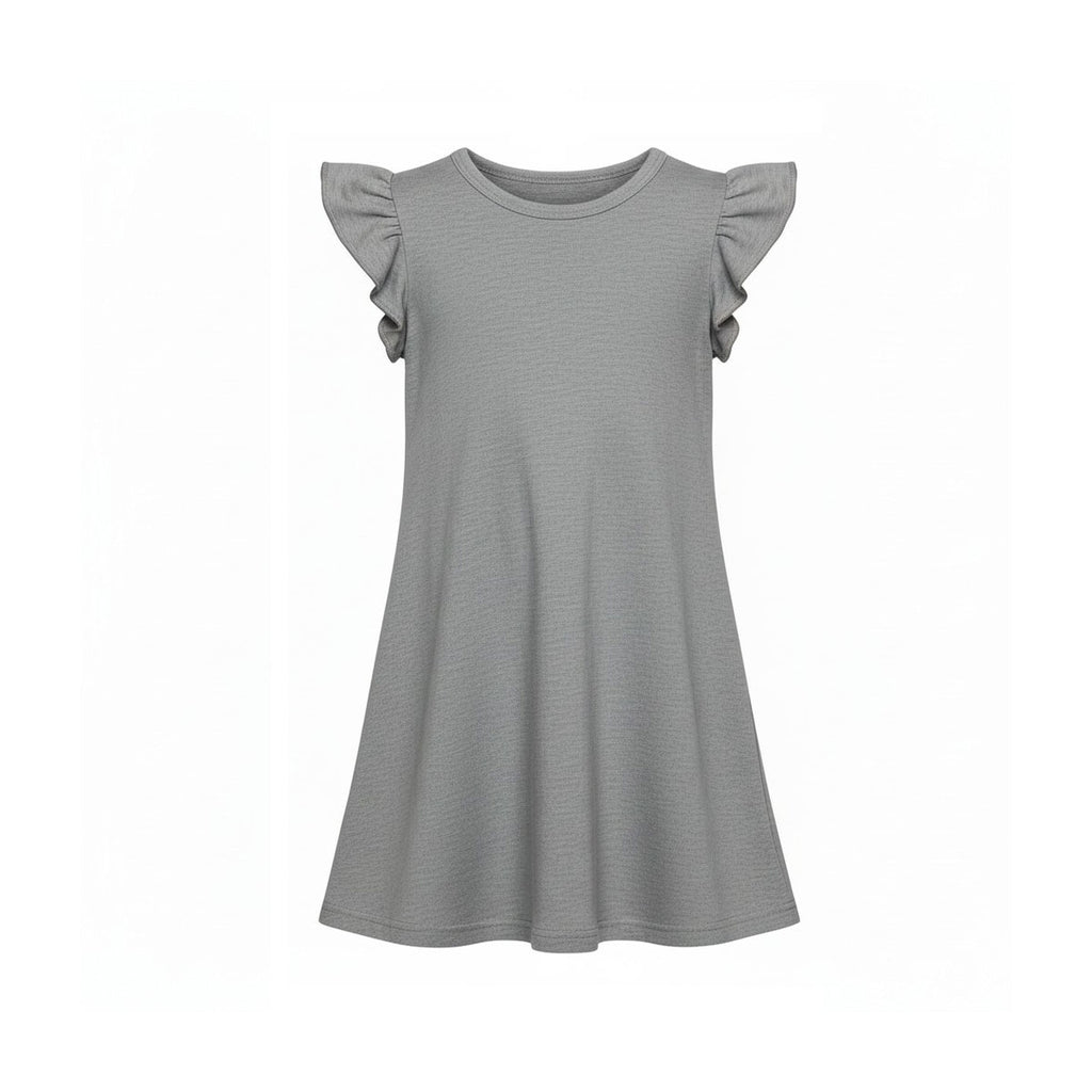Kids Flutter Sleeve Dress