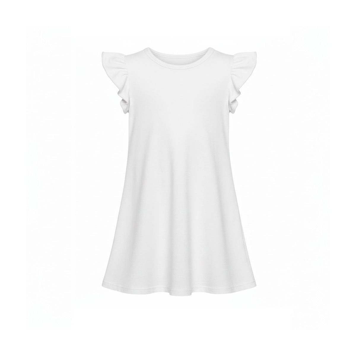 Kids Flutter Sleeve Dress