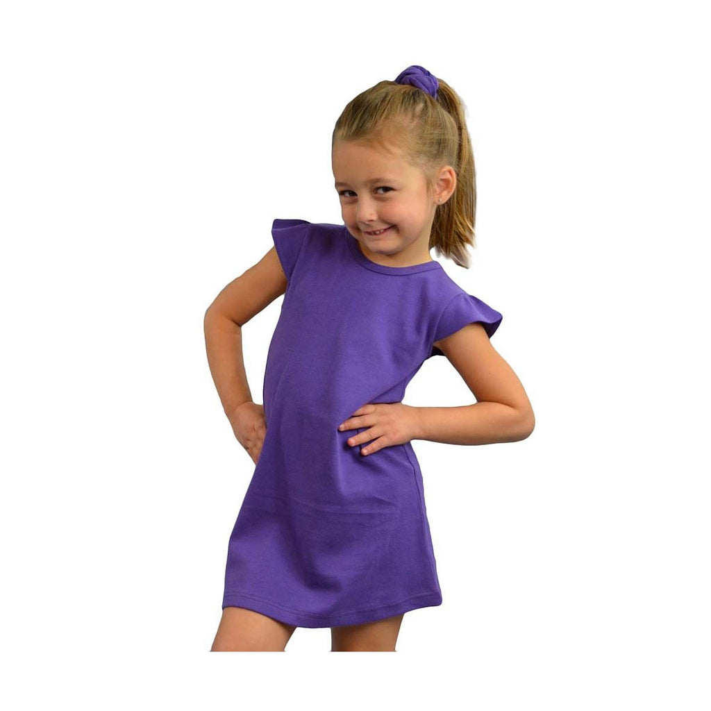 Kids Flutter Sleeve Dress