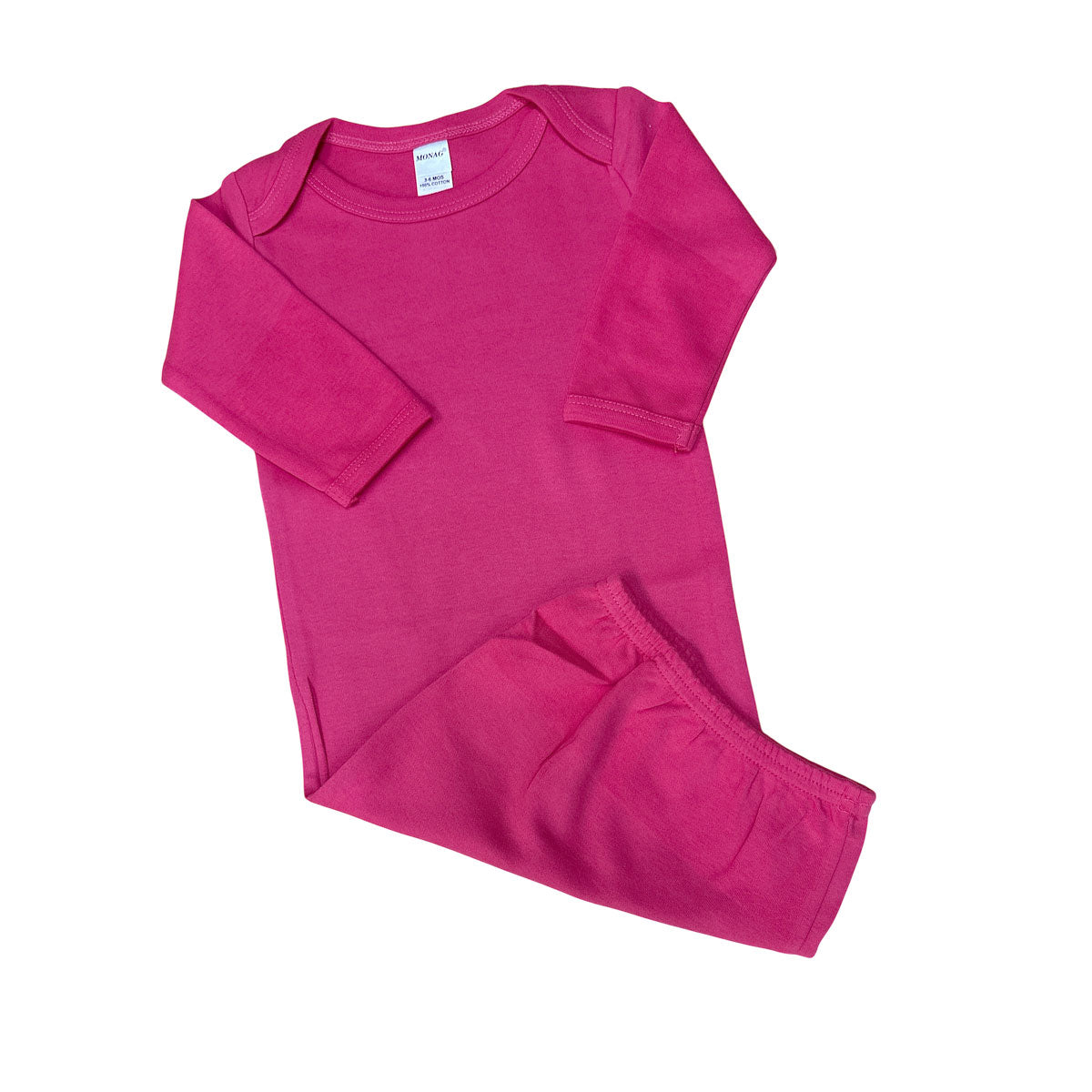 MONAG Long Sleeve Baby Gown