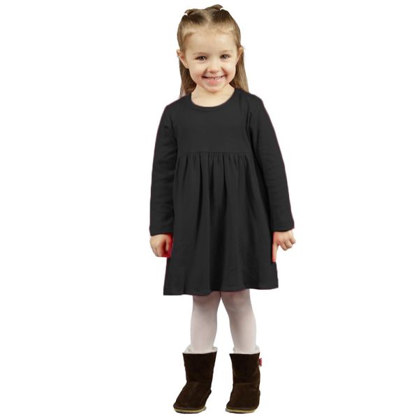 Infants & Toddlers Long Sleeve Empire Dress