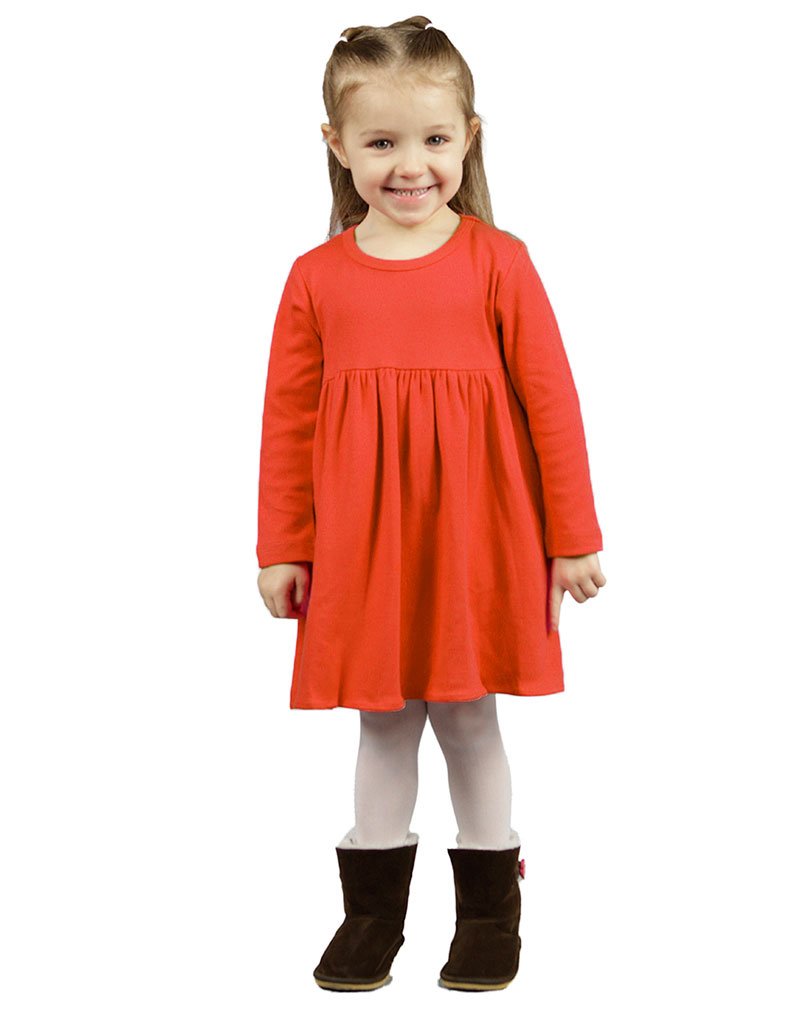 Infants & Toddlers Long Sleeve Empire Dress