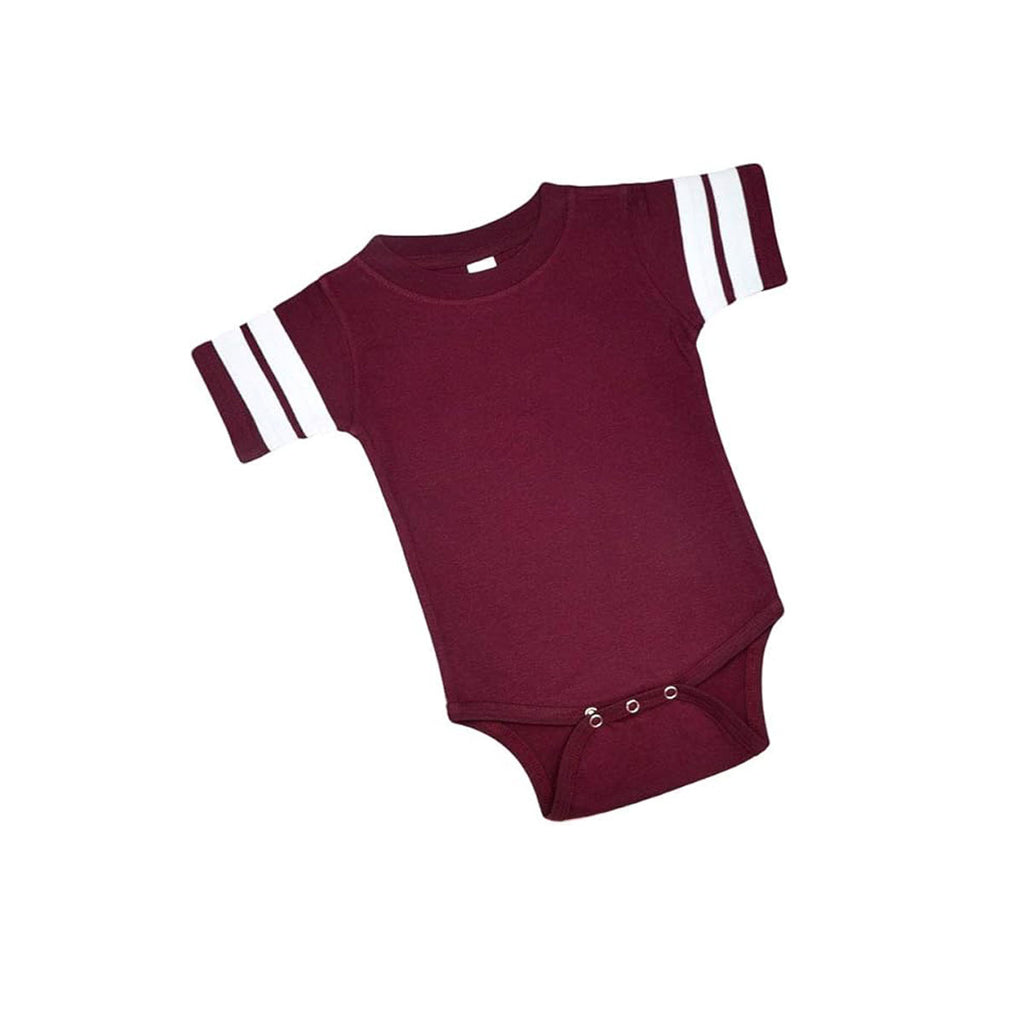 MONAG Infant Short Sleeve Football Bodysuit
