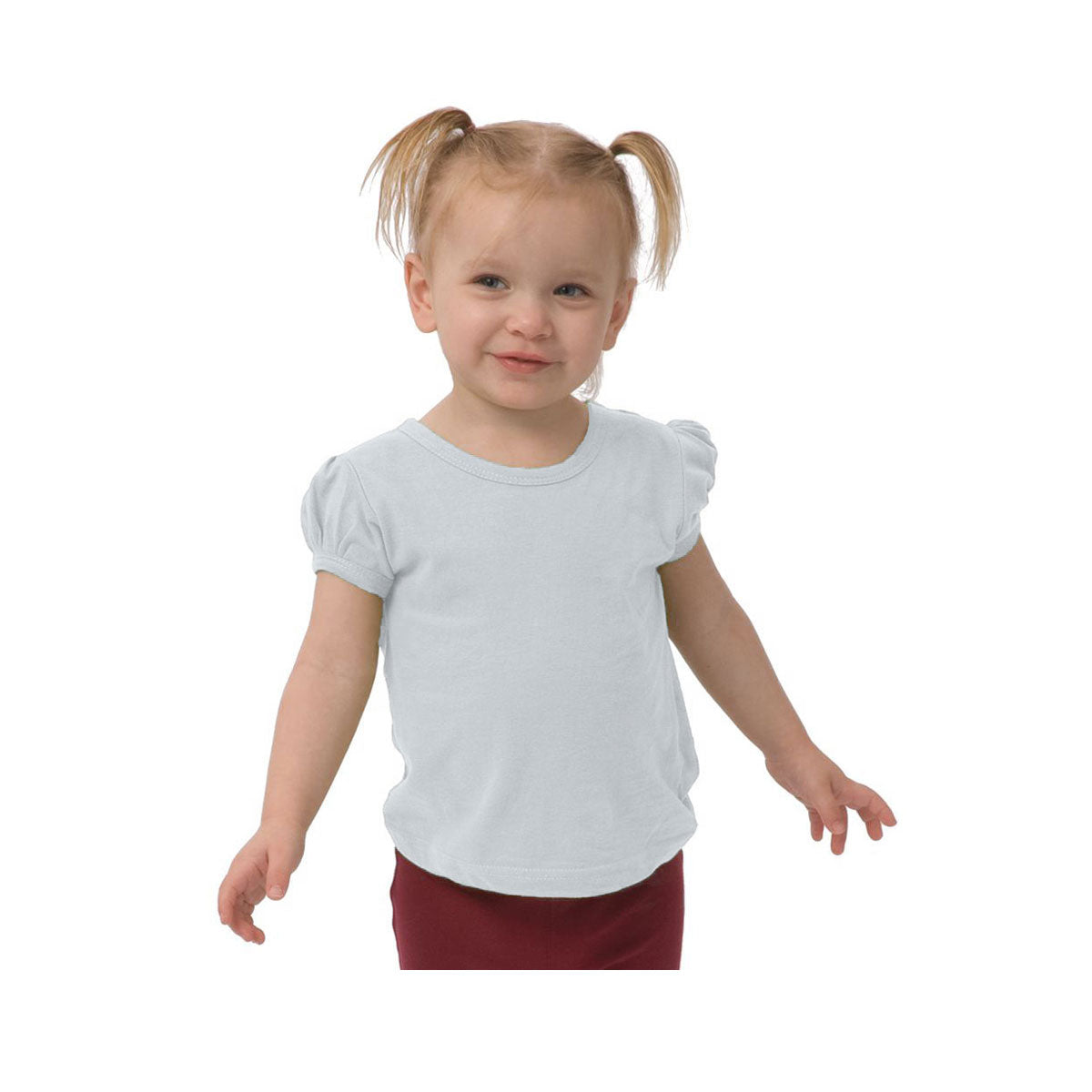 MONAG Girls Puffed Short Sleeve T-Shirt