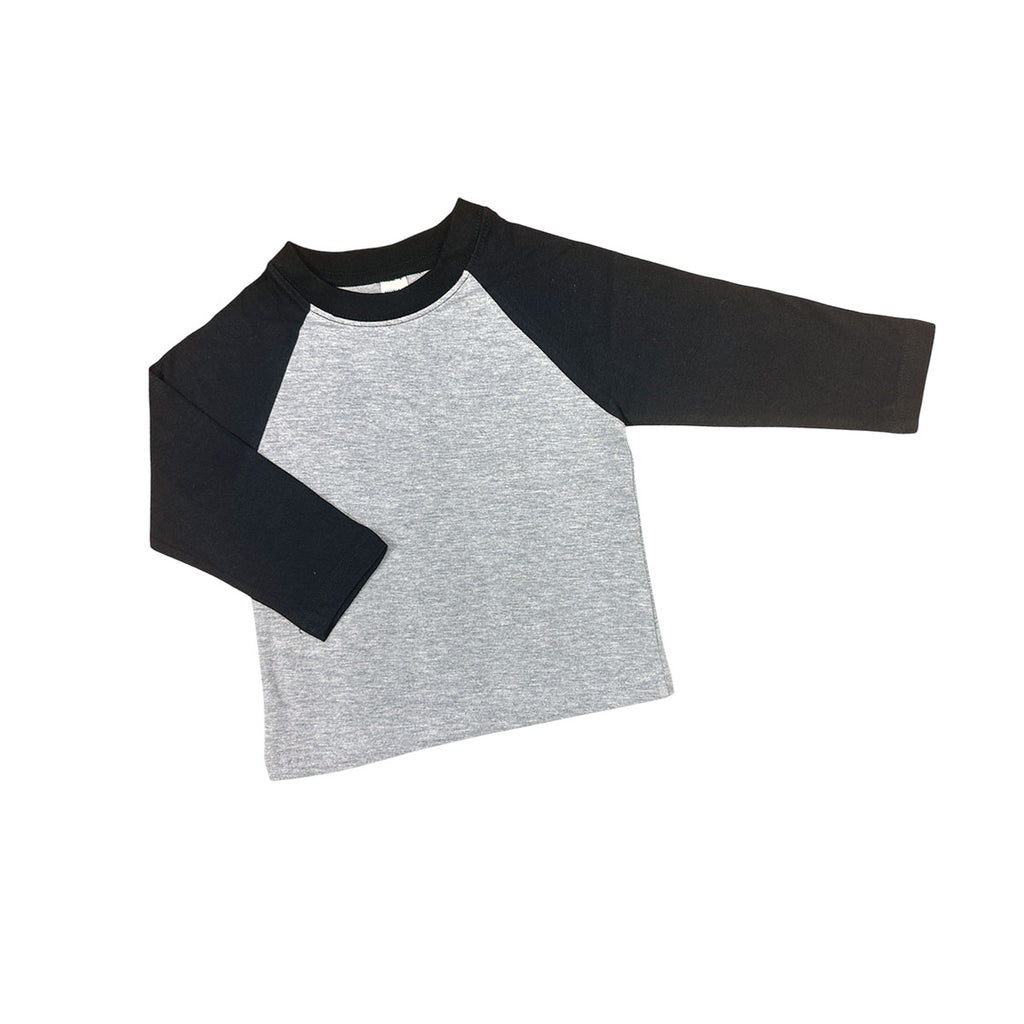MONAG Youth Raglan Baseball T-Shirt – 100% Cotton 3/4 Sleeve