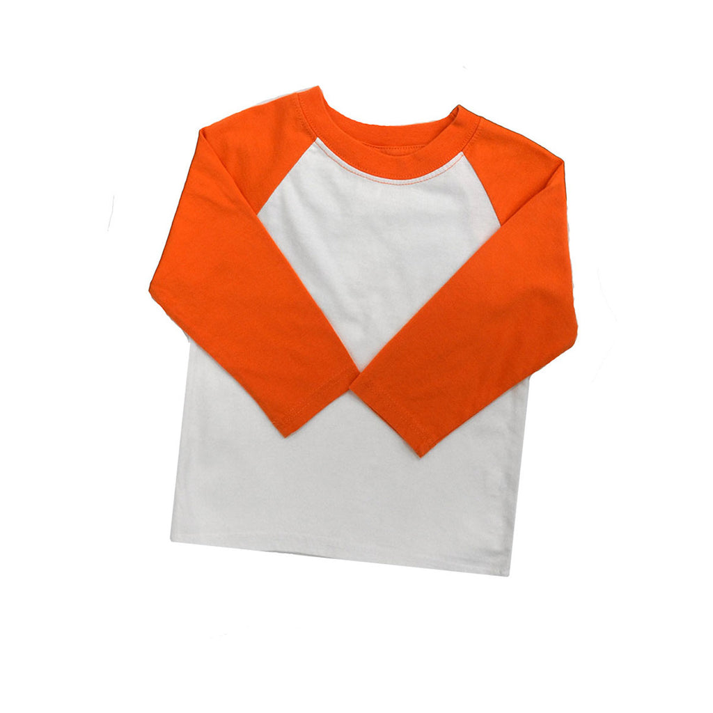MONAG Youth Raglan Baseball T-Shirt – 100% Cotton 3/4 Sleeve