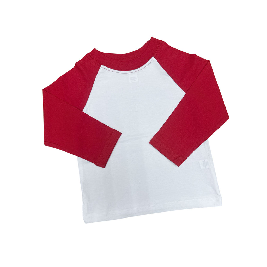 MONAG Youth Raglan Baseball T-Shirt – 100% Cotton 3/4 Sleeve