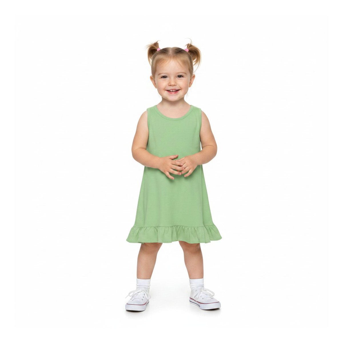 MONAG Sleeveless Ruffle Mini Dress — Toddlers & Youth