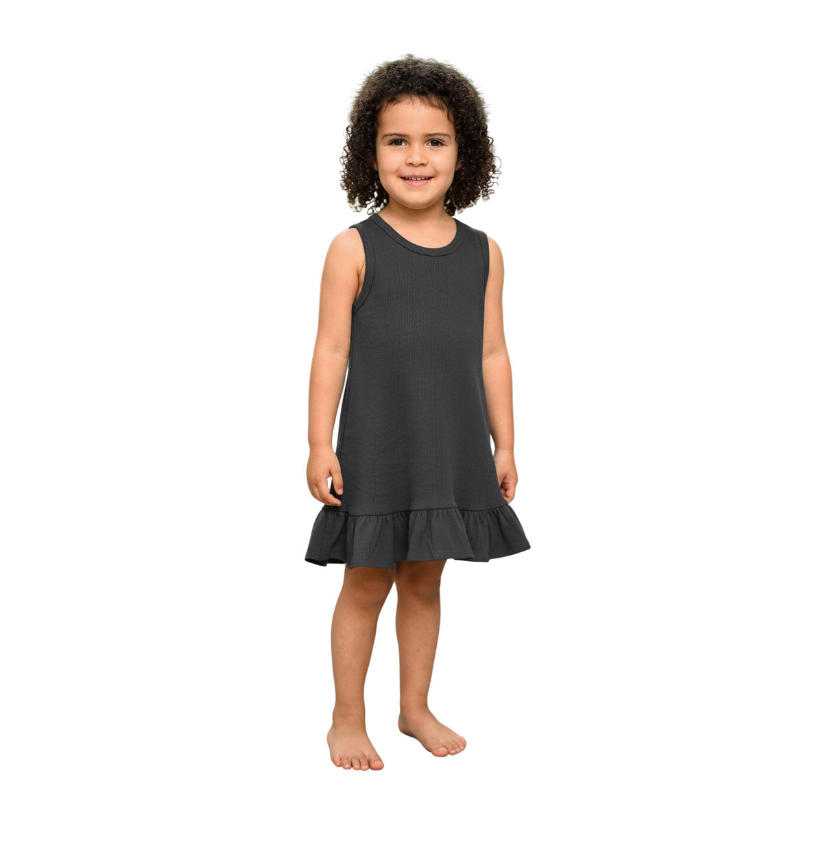 Ruffle Dress Black