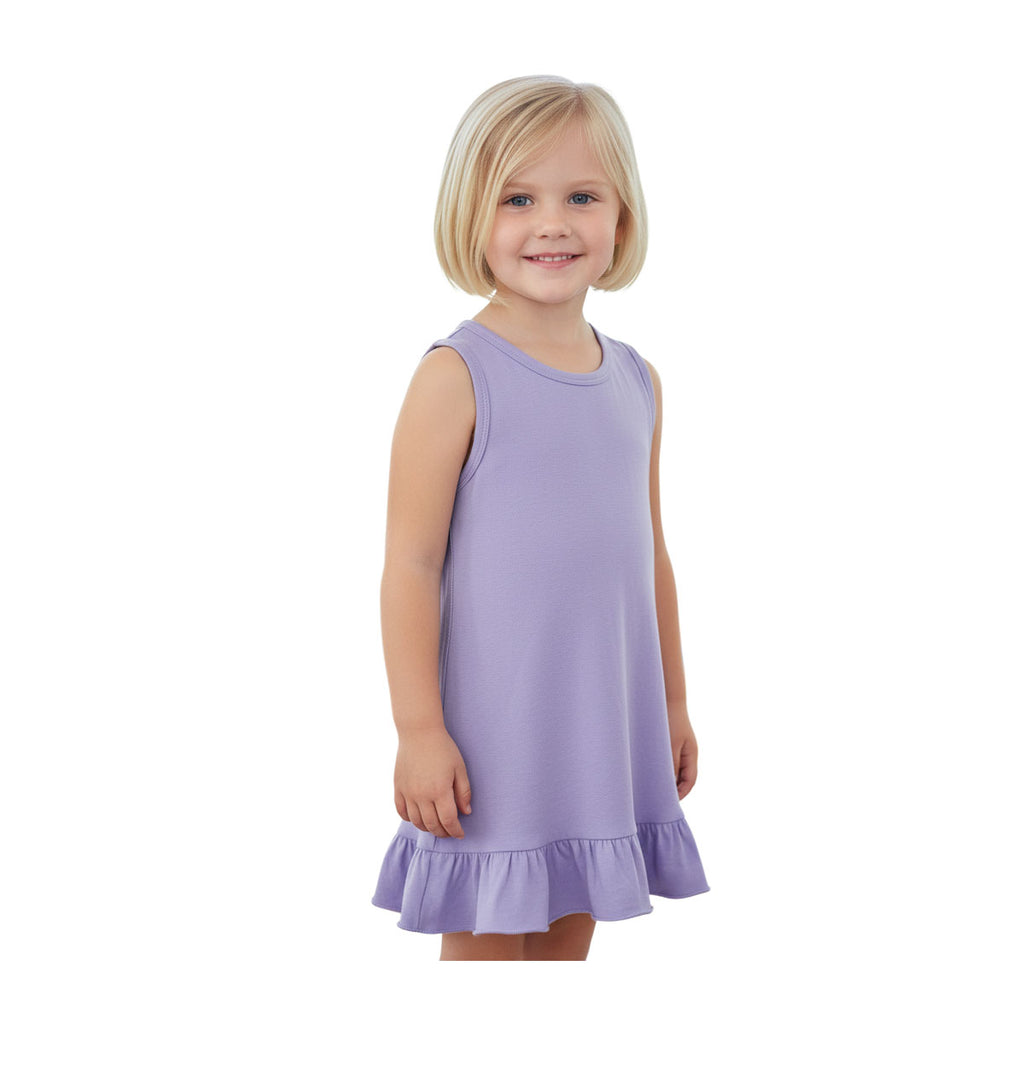 Ruffle Dress Lavender