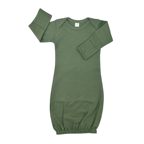 Infant Gown  Cactus Green