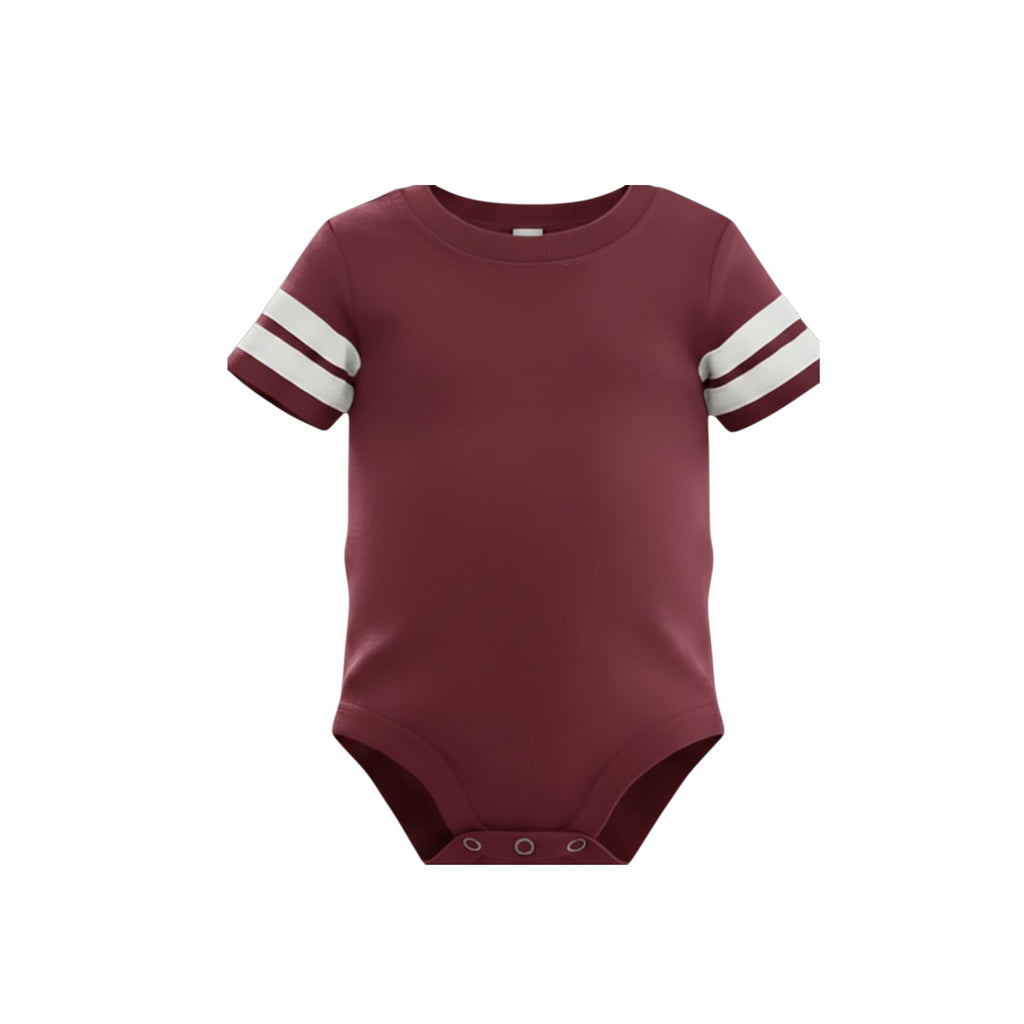 MONAG Infant Short Sleeve Football Bodysuit