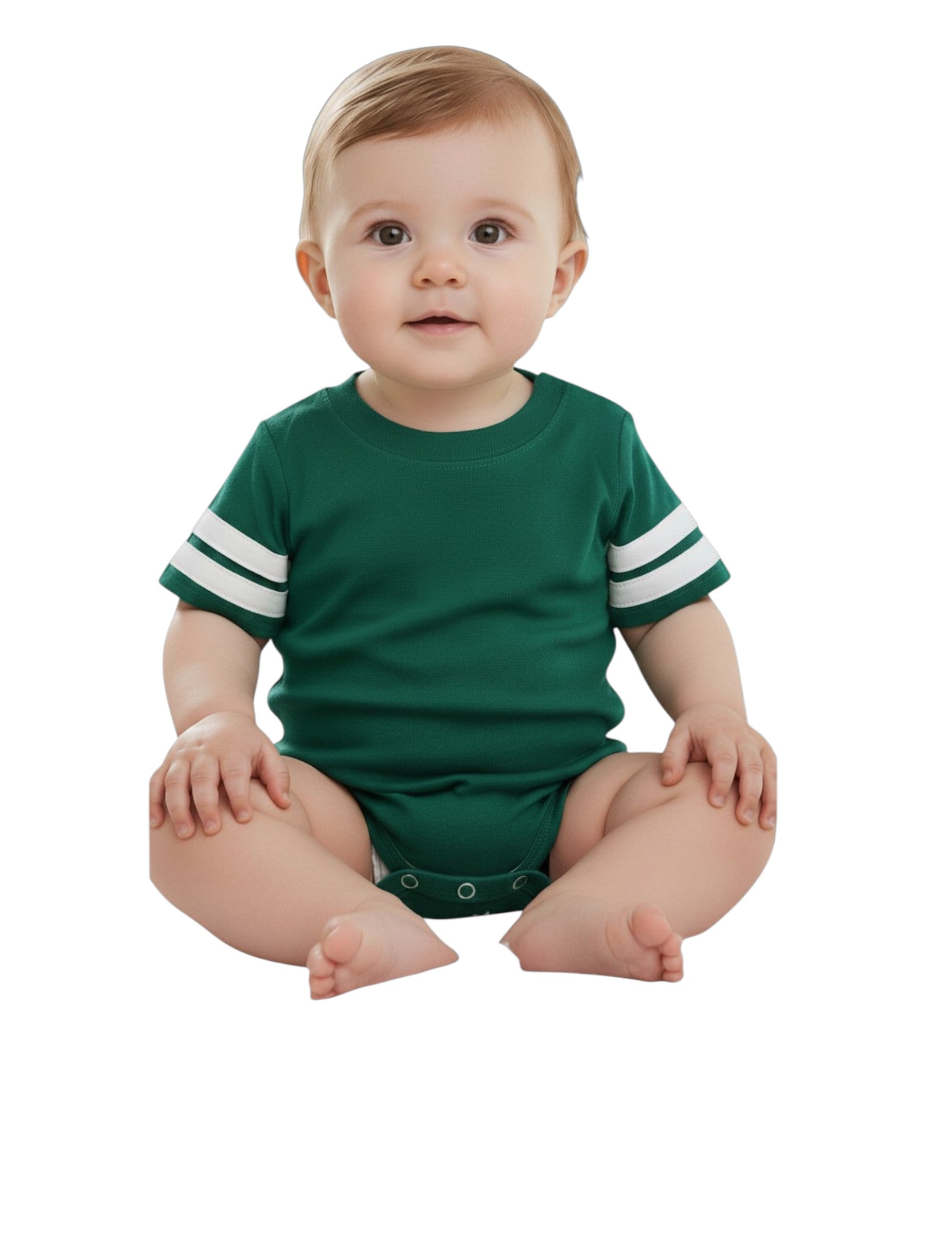 MONAG Infant Short Sleeve Football Bodysuit