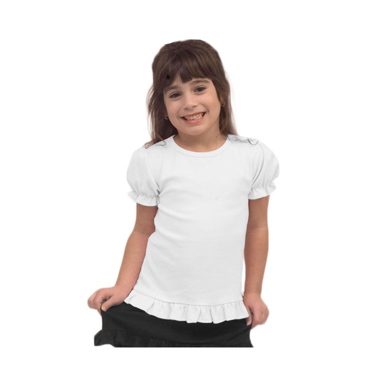 MONAG Toddler Short Sleeve Ruffle Tee