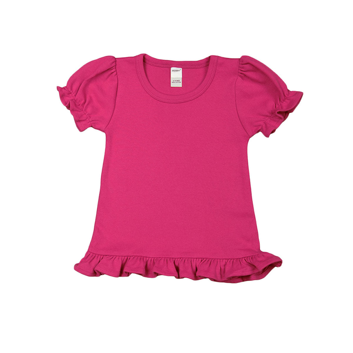 MONAG Toddler Short Sleeve Ruffle Tee