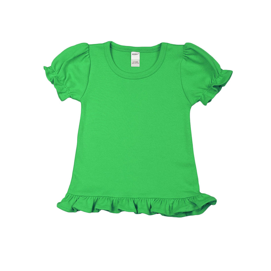 MONAG Toddler Short Sleeve Ruffle Tee