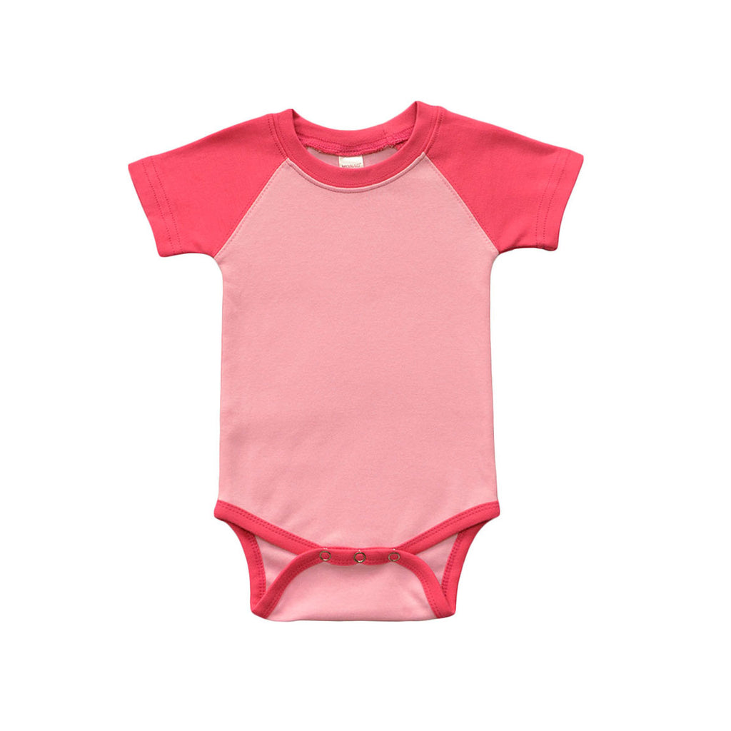 MONAG Infant Short Sleeve Raglan Bodysuit