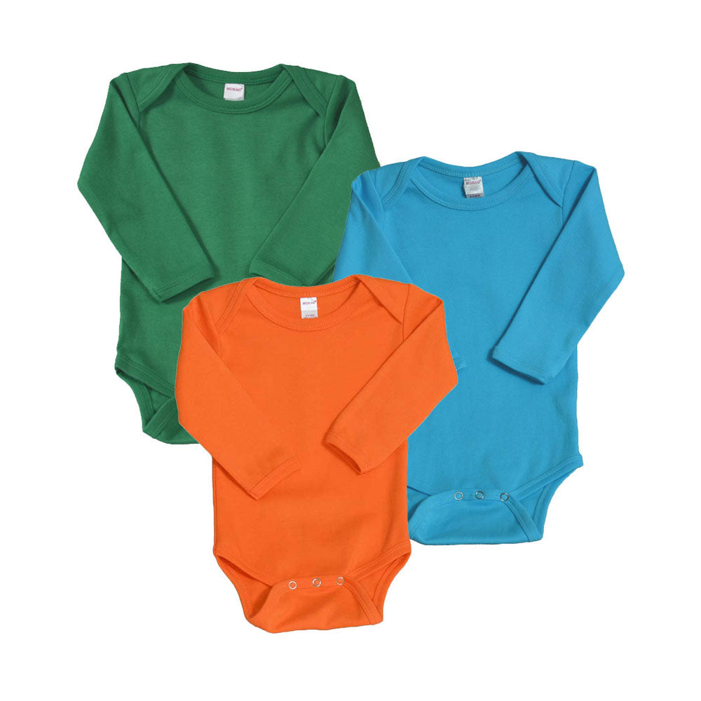 MONAG Infant Interlock Long Sleeve Bodysuit