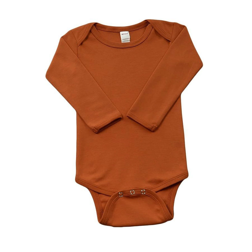 MONAG Infant Interlock Long Sleeve Bodysuit