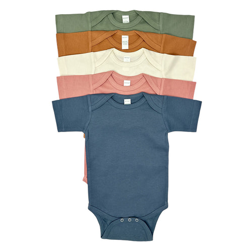 Organic short sleeve bodysuit