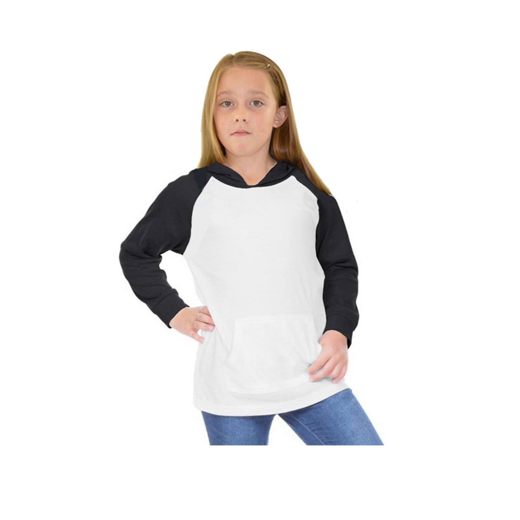 Raglan Hooded Tee – Infant & Toddler
