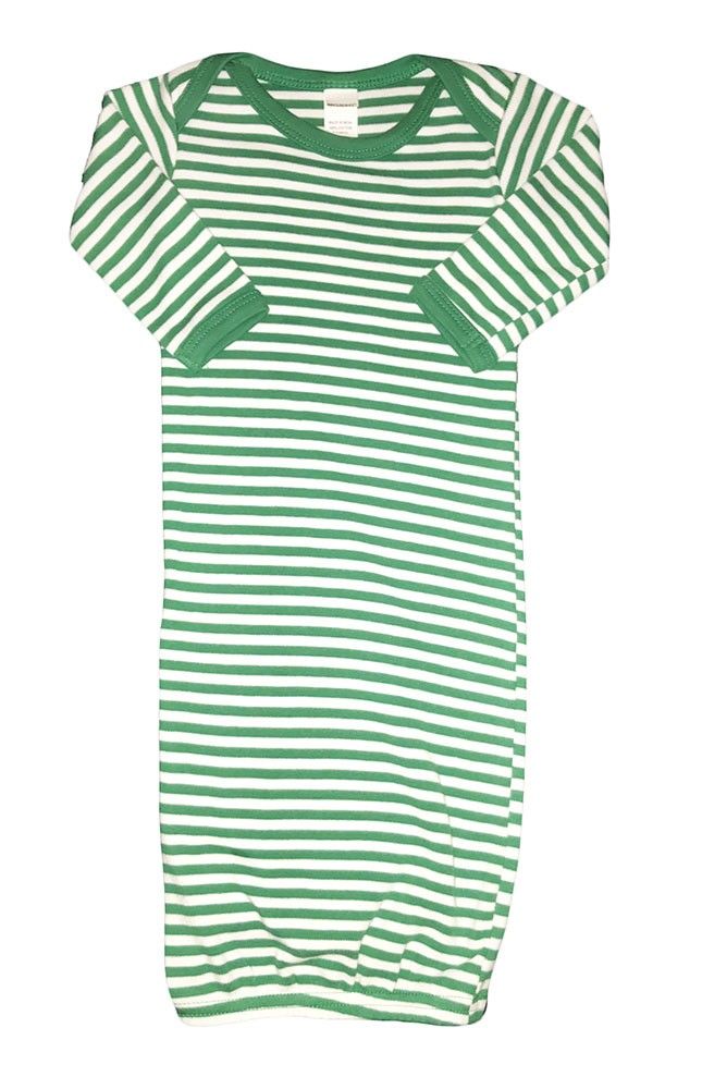 MONAG Infant Baby Gown – Christmas Stripes