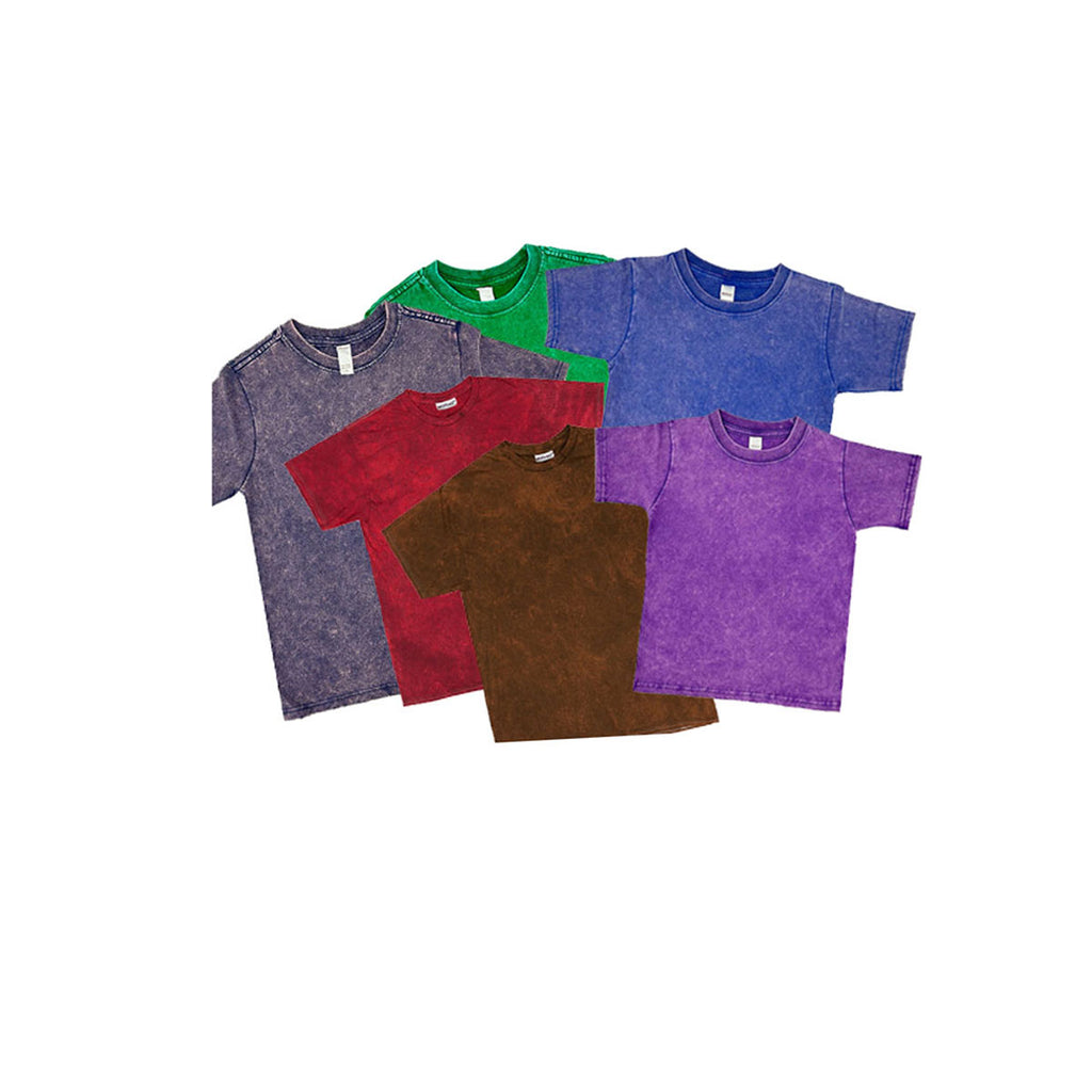 Infant & Toddler Vintage Wash Tee – 100% Cotton