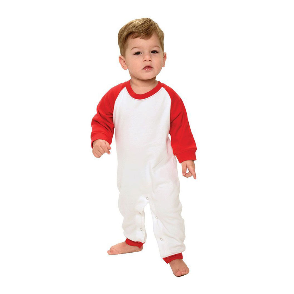 MONAG Infant Long Sleeve Raglan Romper